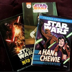DISNEY Star Wars Book Bundle Graphic Novel & Mad Libs